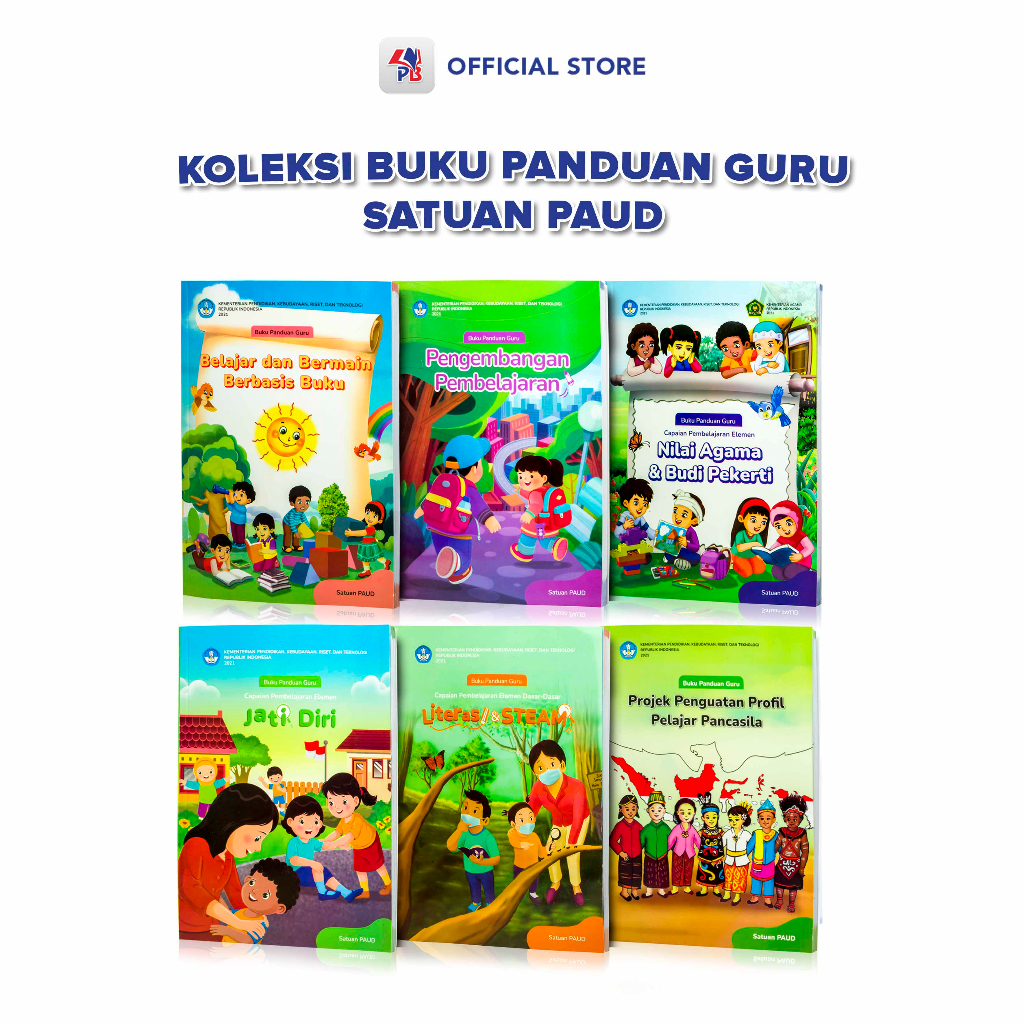 Jual Buku Panduan Guru Satuan Paud Kurikulum Merdeka Kemendikbud K21 Pengembangan Pembelajaran 1597