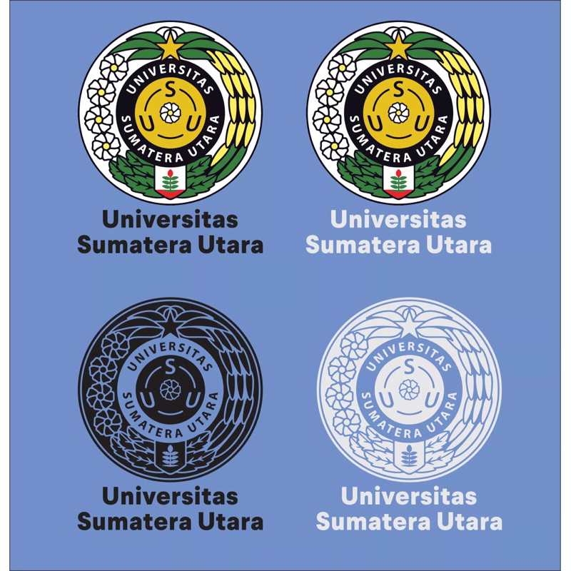Jual Stiker Universitas Sumatera Utara | Sticker Cutting USU Motor ...