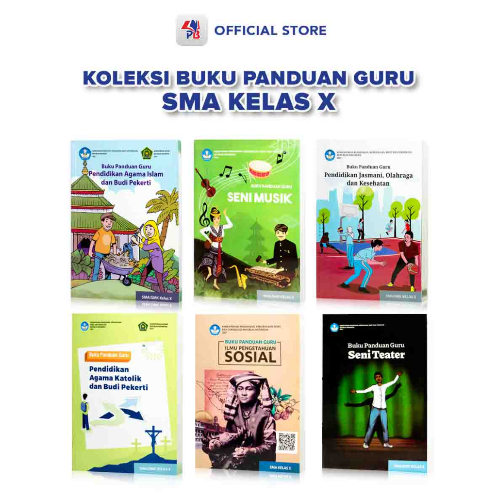 Jual Buku Panduan Guru Kurikulum Merdeka SMA Kelas X Kemendikbud / Seni ...