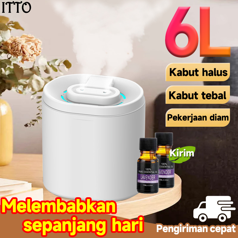 Jual Diffuser Humidifier kapasitas besar 6L Pelembab Udara Portable