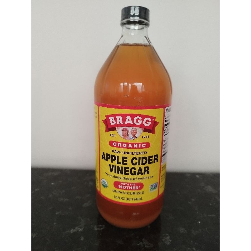 Jual Bragg Organic Apple Cider Vinegar 946 Ml Raw Unfiltered Orignal ...