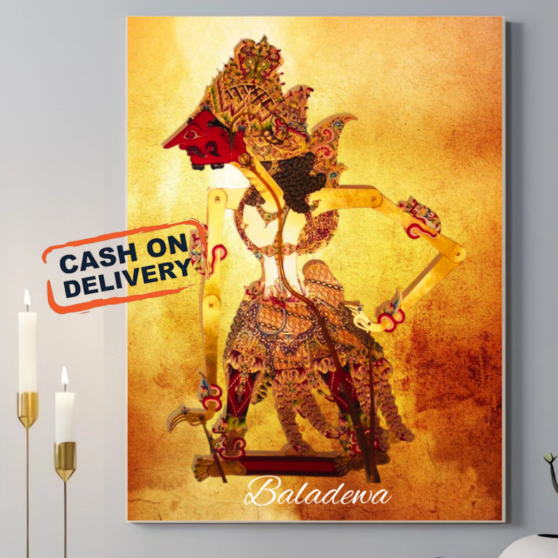 Jual Poster Wayang Kulit Baladew Untuk Hiasan Dinding Dan Wall Dekor Rumah Shopee Indonesia