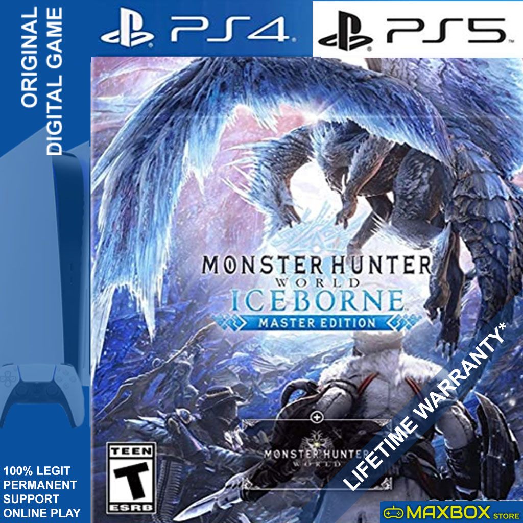 Jual Monster Hunter World ICEBORN PS4 PS5 Original Digital Game ...