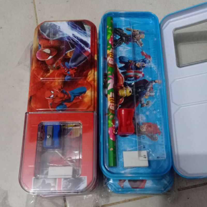 Jual Kotak Pensil Kaleng Avengers Shopee Indonesia 5672