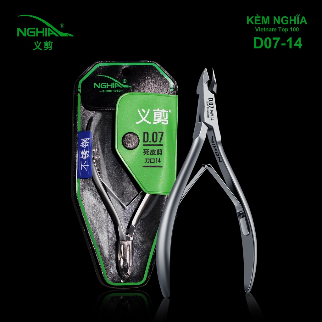Nghia Tagliacuticole Acciaio Inox Kem Nghia D09 Ganascia 16 SET 5 - Foto 10