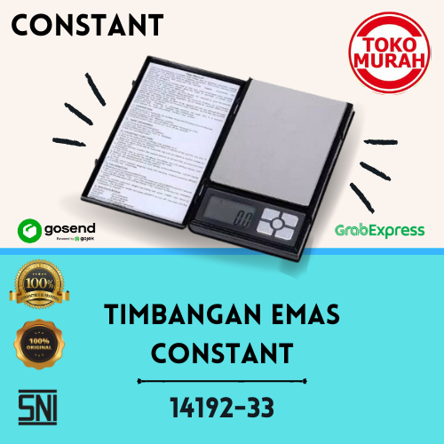 Jual Timbangan Emas CONSTANT 14192-33 500 gr / Digital Pocket Scale ...