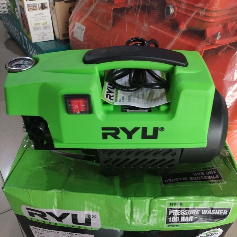 Jual jet cleaner Ryu RPW 100 PRESSURE WASHER 100 BAR/ mesin steam mesin ...