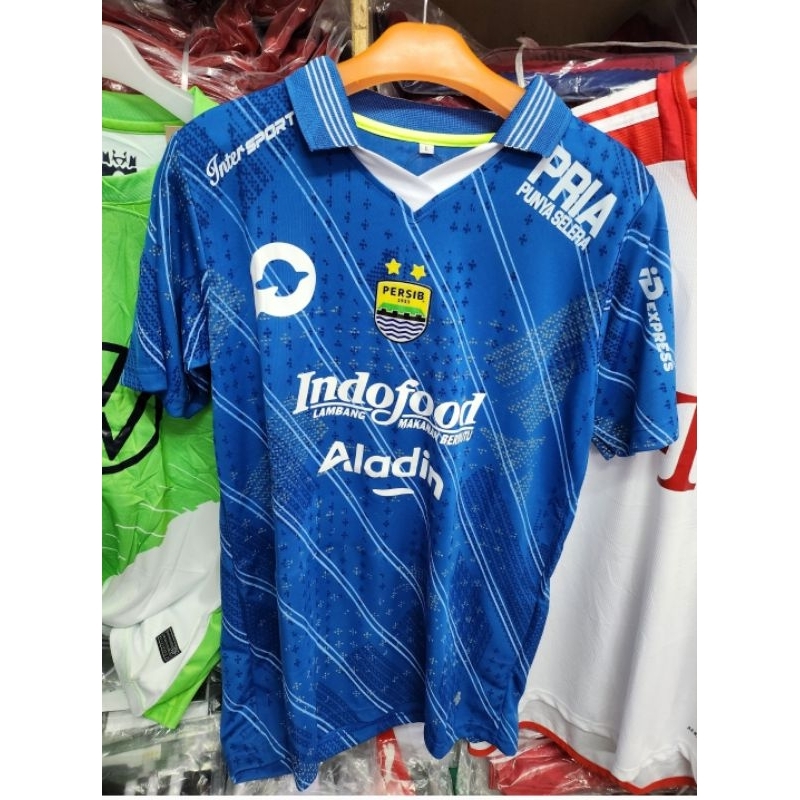 Jual JERSEY BOLA PERSIB HOME 2023 2024 GRADE ORI | Shopee Indonesia