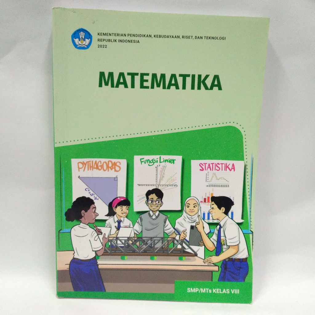 Jual BUKU PELAJARAN SISWA SMP/MTS KELAS VIII MAPEL MATEMATIKA KURIKULUM ...