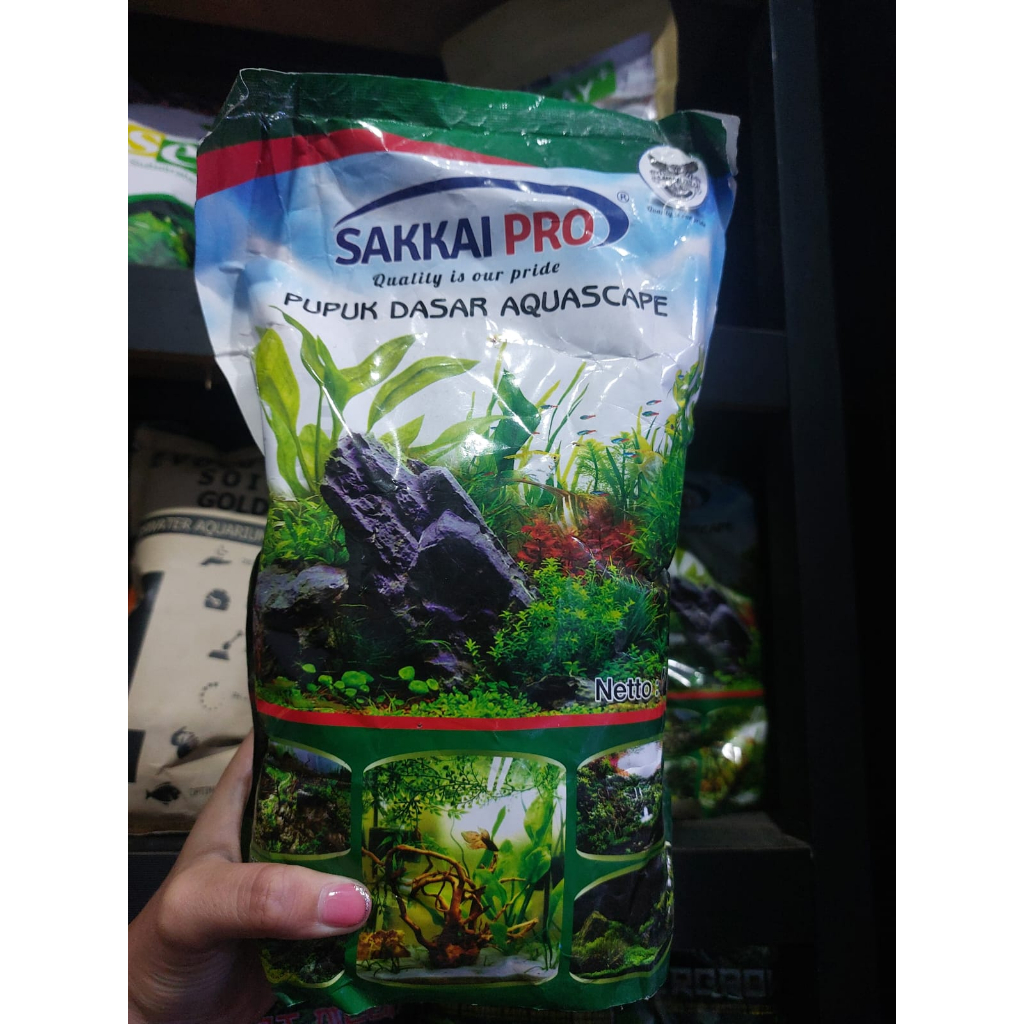 Jual Pupuk Dasar Aquascape Aquarium Sakkai Pro Kg Media Tanaman