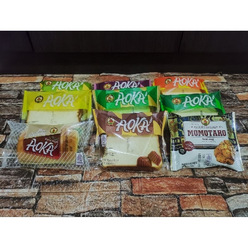 Jual Roti AOKA Roti Panggang Lembut Berbagai Rasa | Shopee Indonesia