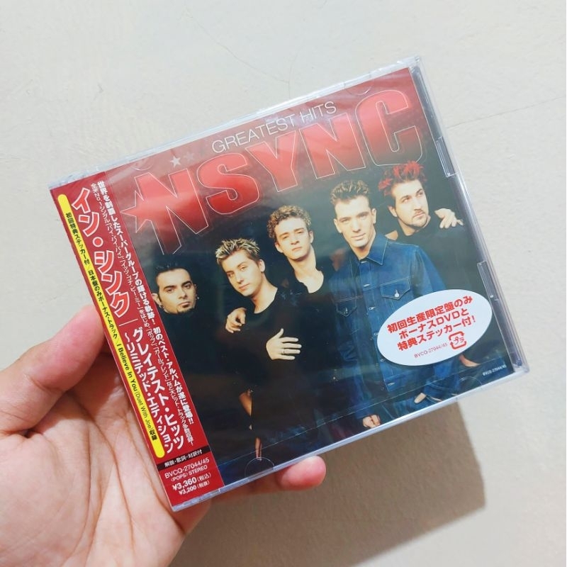 Jual CD DVD NSYNC - GREATEST HITS LIMITED JAPAN BRAND NEW SEGEL ...