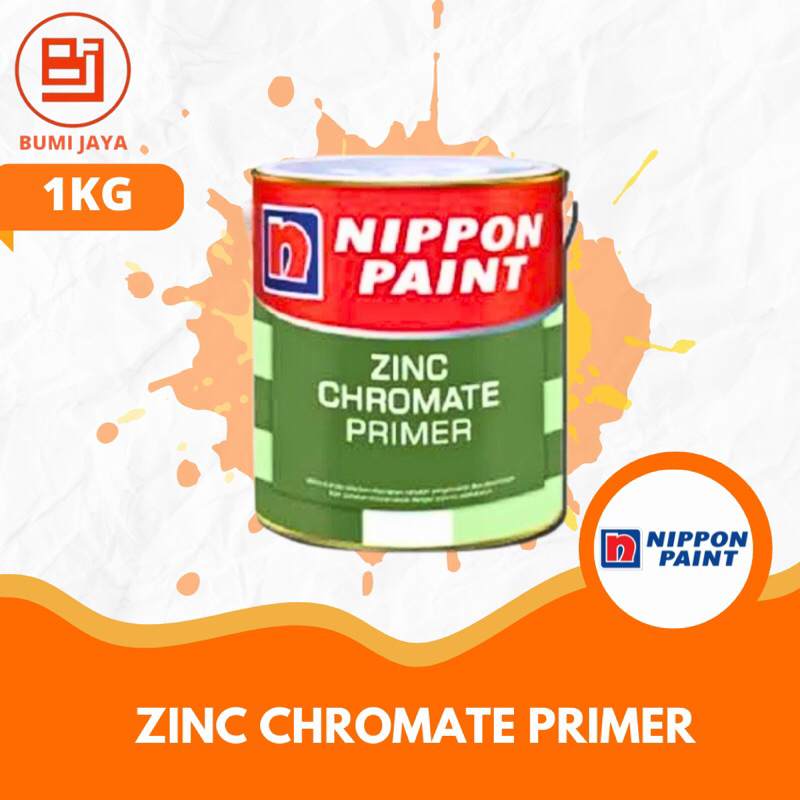 Jual Meni zinc chromate protective grey green 1kg Shopee Indonesia