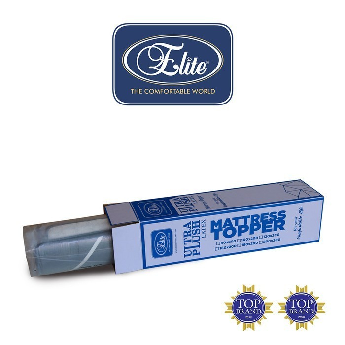 Jual Elite Topper Latex Ultra Plush Mattress Topper Kasur in the box ...