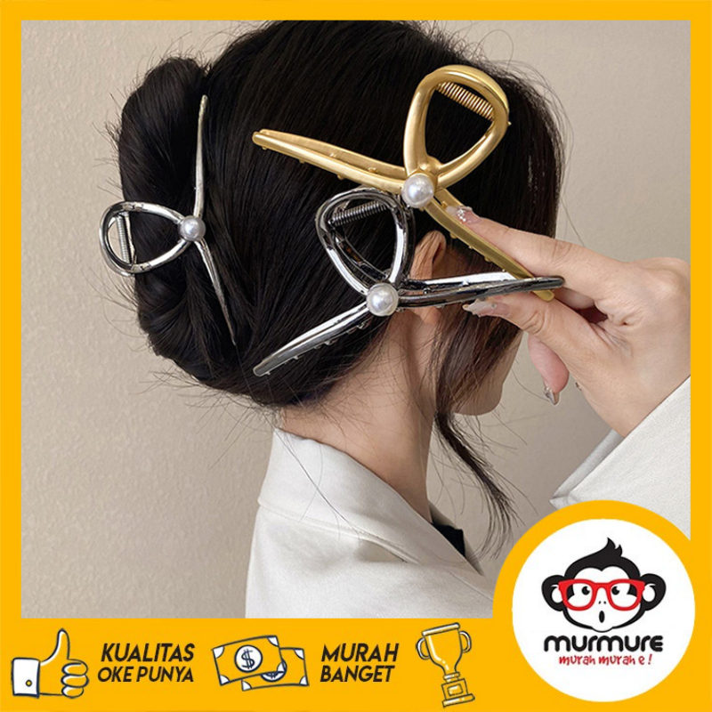 Jual MURMURE I JEDAI RAMBUT KOREA BAHAN ALLOY 13CM MUTIARA BENTUK ...