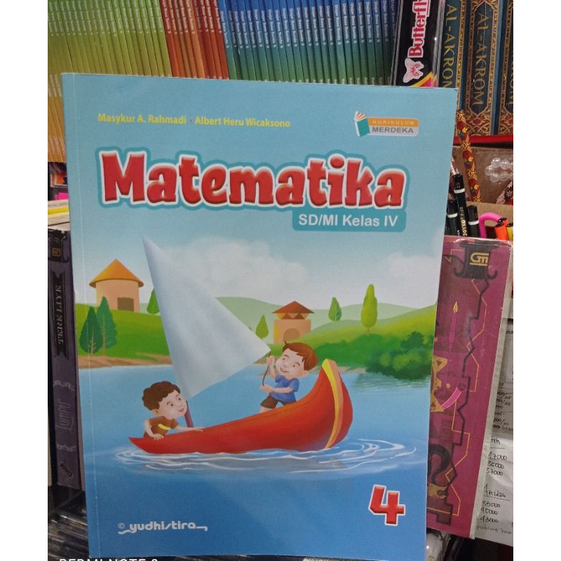 Jual BUKU MATEMATIKA UNTUK KELAS 4 SD/MI KURIKULUM MERDEKA PENERBIT ...