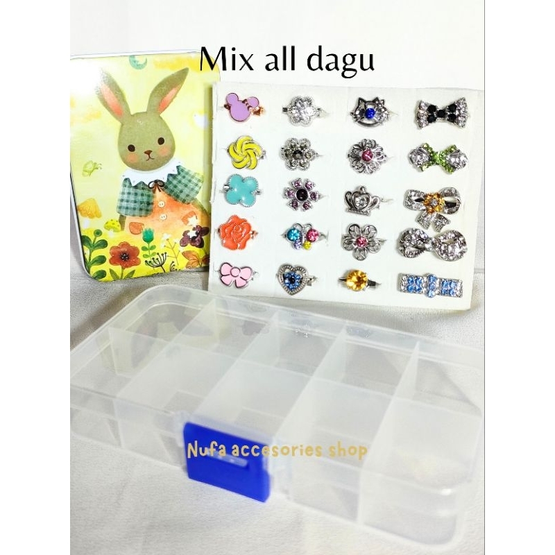 Jual PAKET BROS MINI MIX ISI 20 PCS / BROS DADA / MINI BROOCH / BROS ...