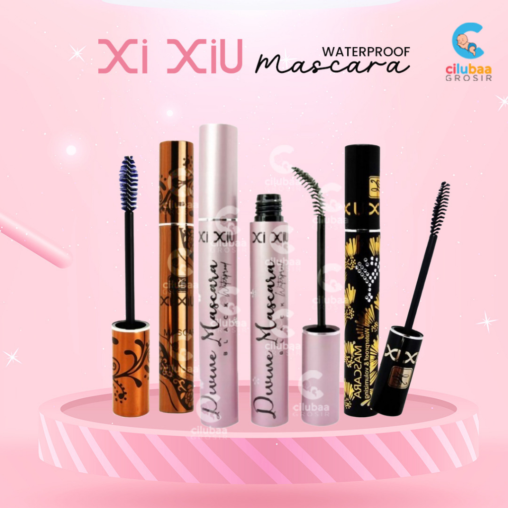 Jual Xi Xiu Lovely Black Pink Mascara Divine Waterproof Volumizing