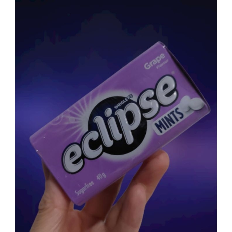 Jual WRIGLEY'S Eclipse Mints Grape flavour Sugarfree 40g Shopee Indonesia