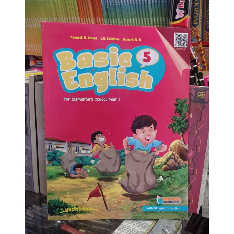 Jual BUKU Basic English Kelas 5 SD/MI Kurikulum Merdeka Penerbit ...