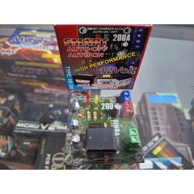 Jual Modul Kit Charger Accu / Cas Aki 12V Otomatis Up to 200A | Shopee