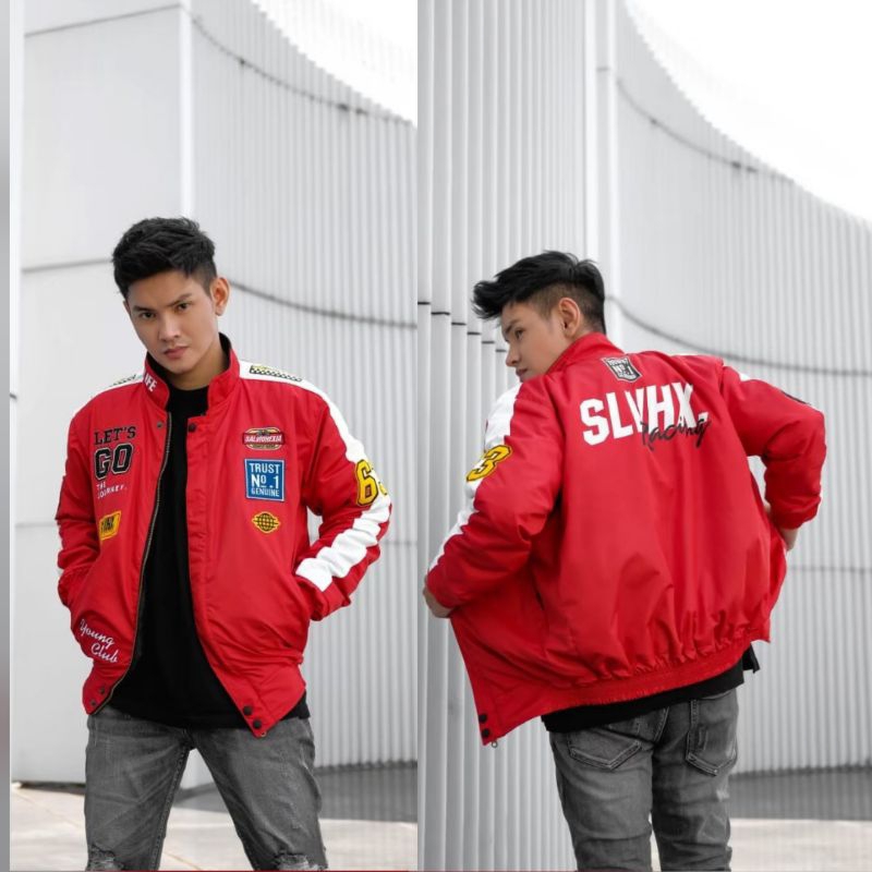Jual JAKET MOTOR - NASCAR JACKET -JAKET RIDING SLVHX RACING PREMIUM ...
