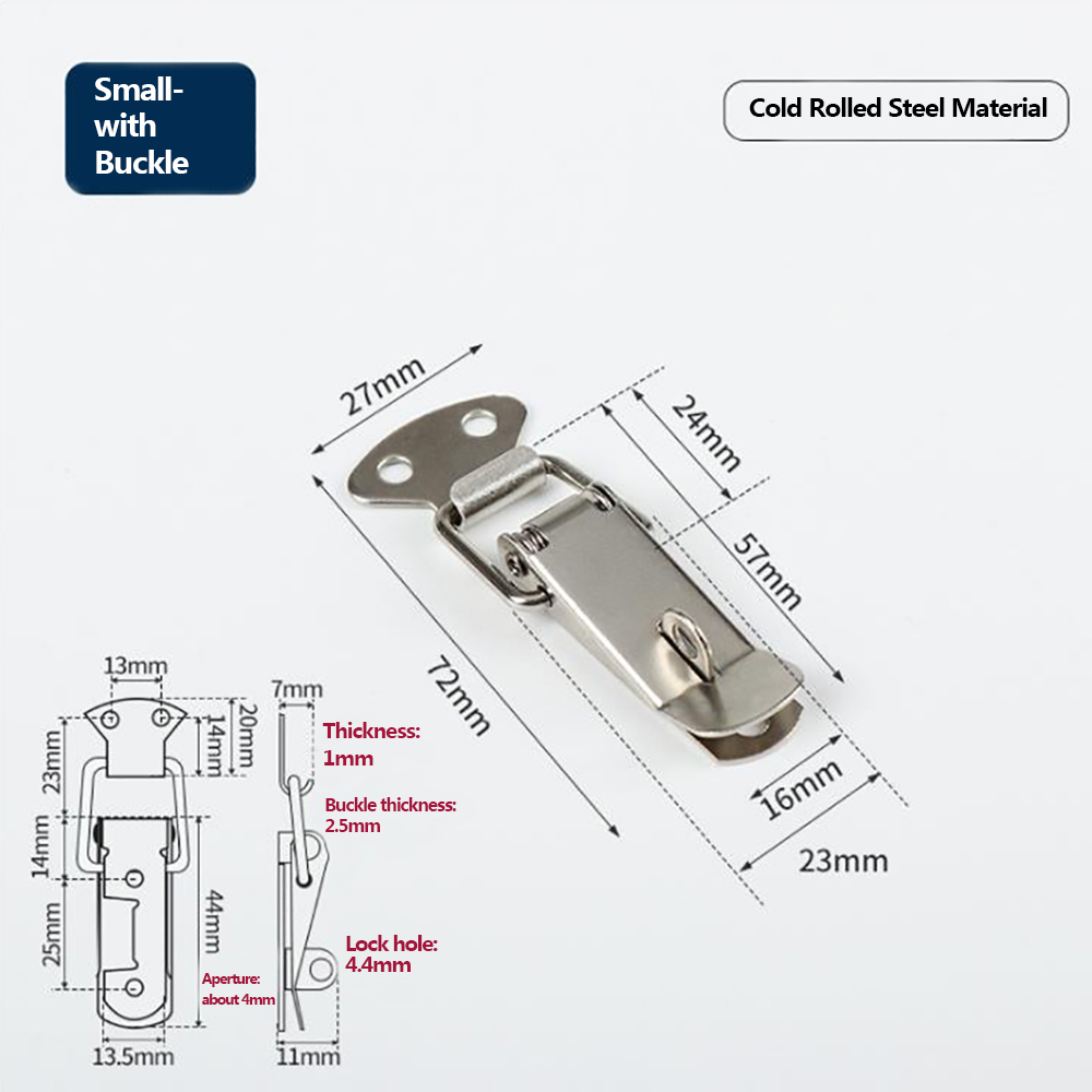 Jual Buckle Kancing Gembok 16mm S Stainless Steel Pengait Kotak Box ...
