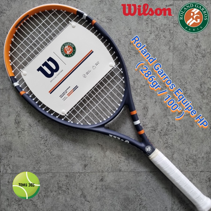 Raquette De Tennis Wilson Roland-Garros Equipe - Mixte, Contrôle Et Puissance Pour Joueurs Loisir