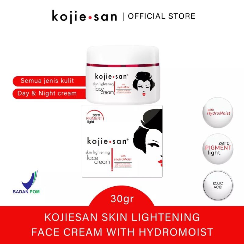 Jual FACE LIGHTENING CREAM KOJIESAN 30 G (nondus) Shopee Indonesia