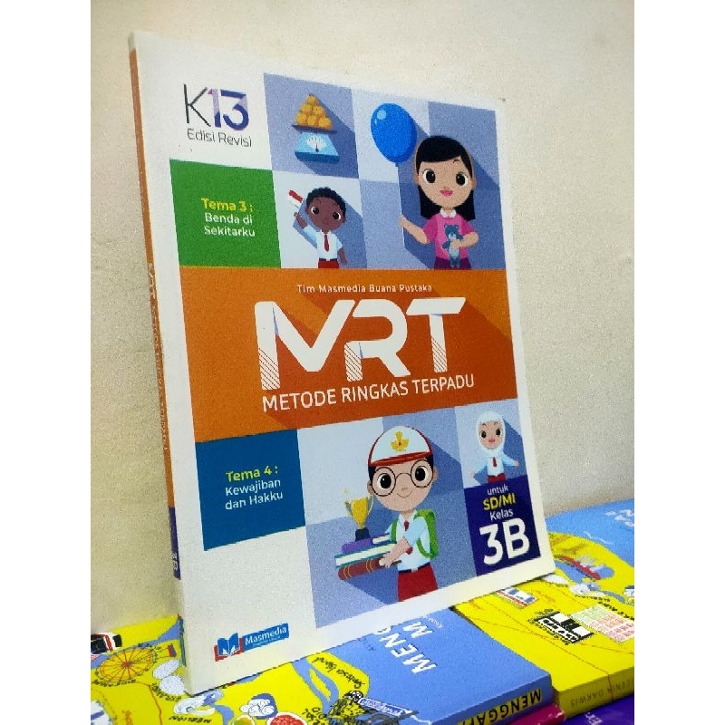 Jual MRT Metode Ringkas Terpadu Untuk SD/MI Kelas 3B K.13 Edisi Revisi ...