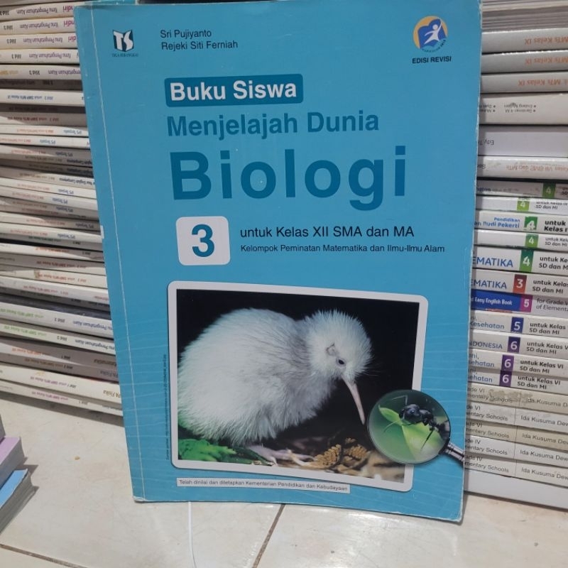 Jual BUKU SISWA MENJELAJAH DUNIA BIOLOGI KELAS 3 SMA TIGASERANGKAI ...