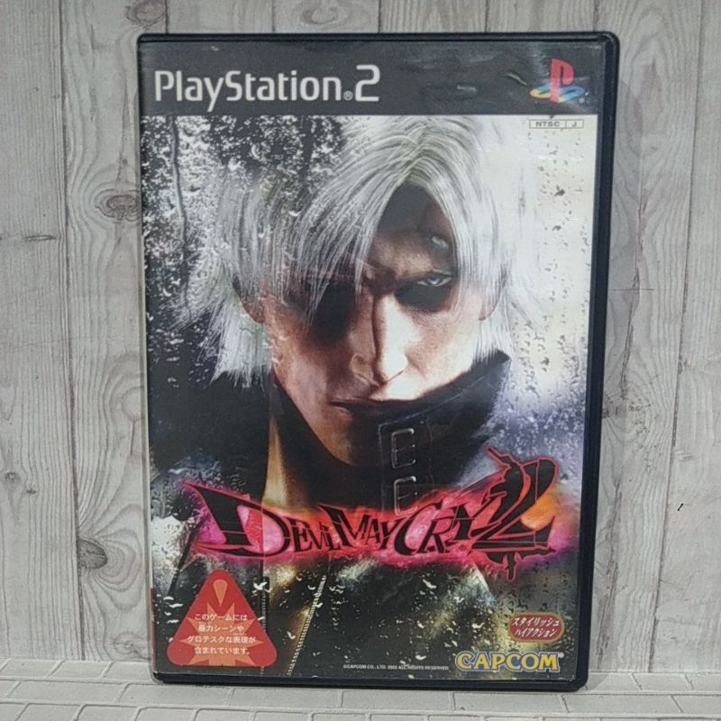 Jual CD Original Ps2 Devil May CRY 2 JPN 2 CD Bahasa Jepang Lengkap ...