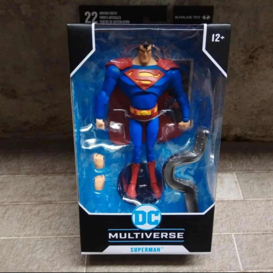 Jual SUPERMAN ANIMATED DC MULTIVERSE MCFARLANE | Shopee Indonesia