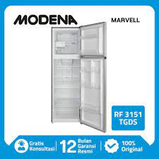 Jual MODENA Refrigerator - RF 3151 TGDS Promo ya ges ya !!! | Shopee ...