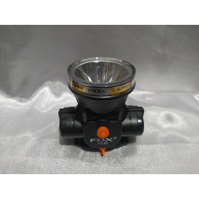 Jual FOX senter kepala fox VX-22 waterproof nyala putih | Shopee Indonesia