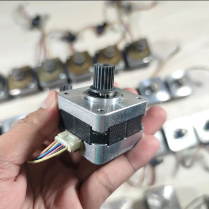 Jual Motor Stepper Nema 17 Bipolar | Untuk Laser Cnc 3D Printer DIY ...