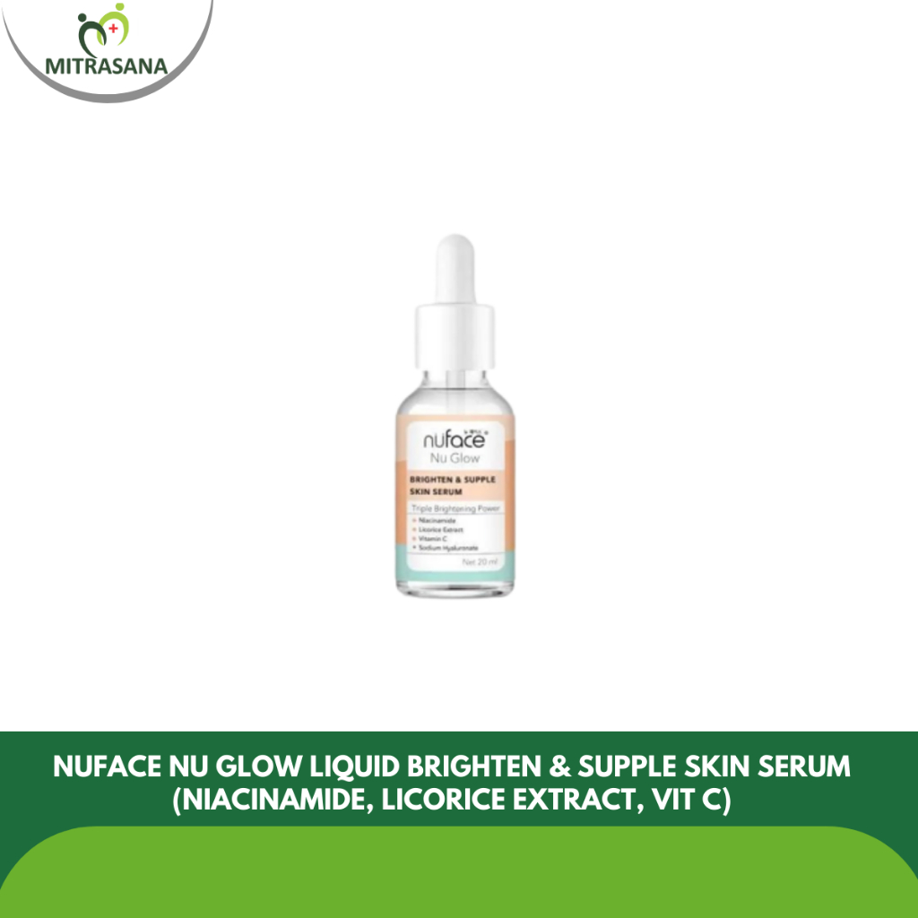 Jual Nuface Nu Glow Liquid Brighten & Supple Skin Serum (Niacinamide