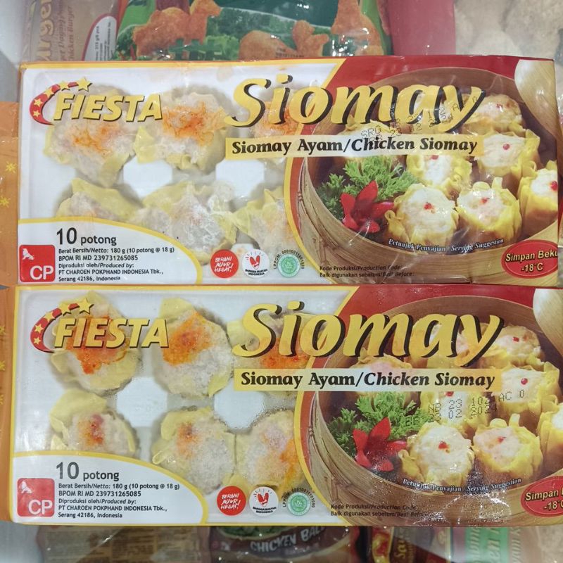 Jual Fiesta Siomay Ayam 180gr Frozen Food Shopee Indonesia