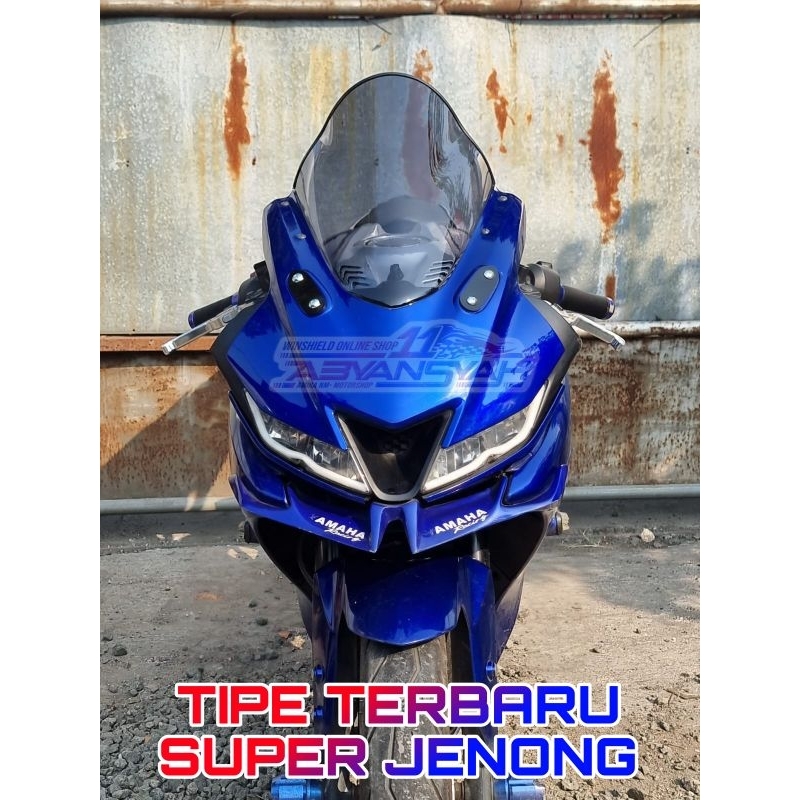 Jual Windshield R15 V3 Model Terbaru Super Jenong GT. Visor Super ...