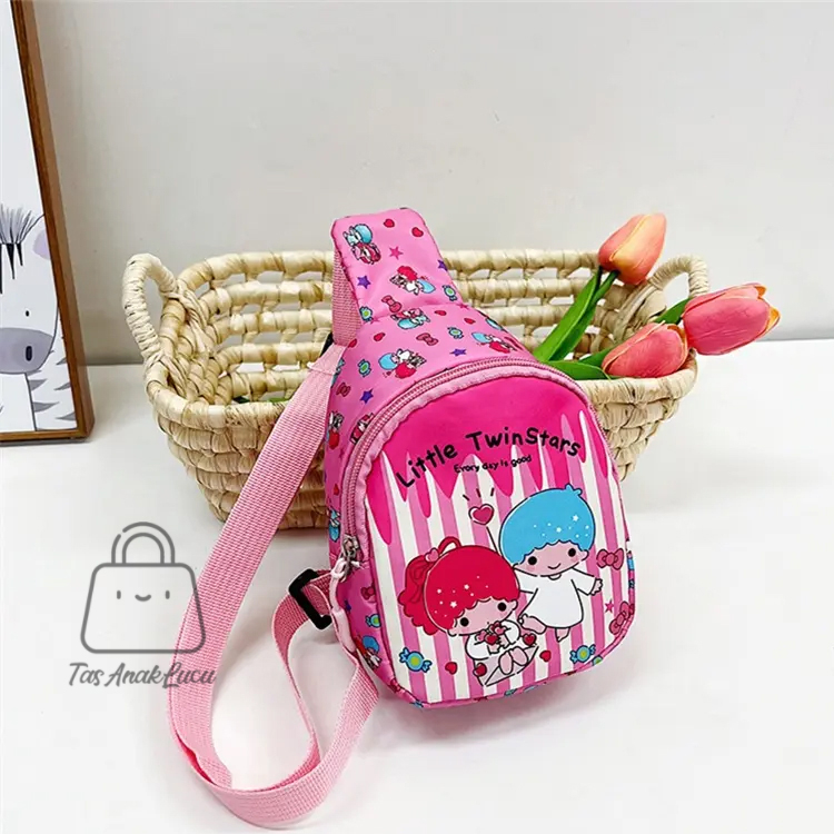 Jual tas selempang kain tas sekolah lucu mewah sebagai hadiah untuk