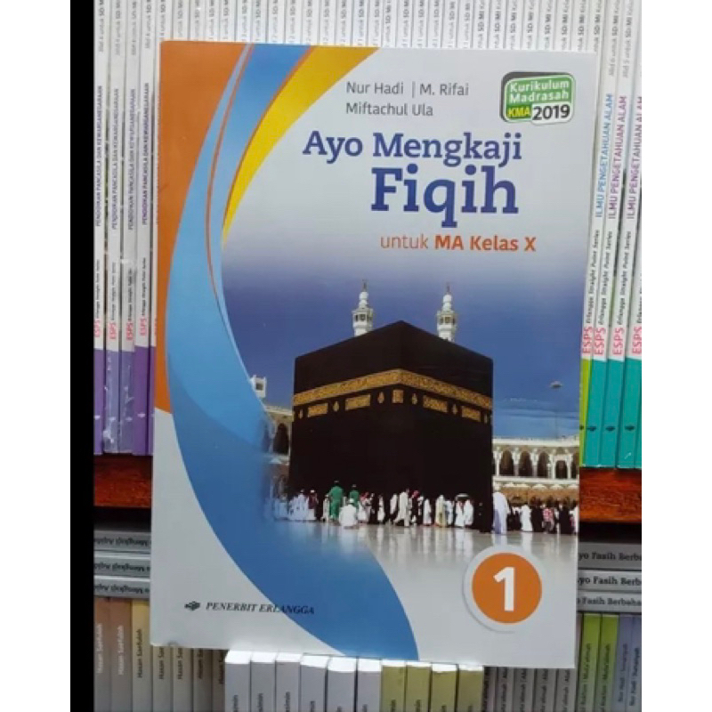 Jual Buku Fiqih Ma Erlangga Kelas 10 Kurikulum Revisi 2019 Shopee