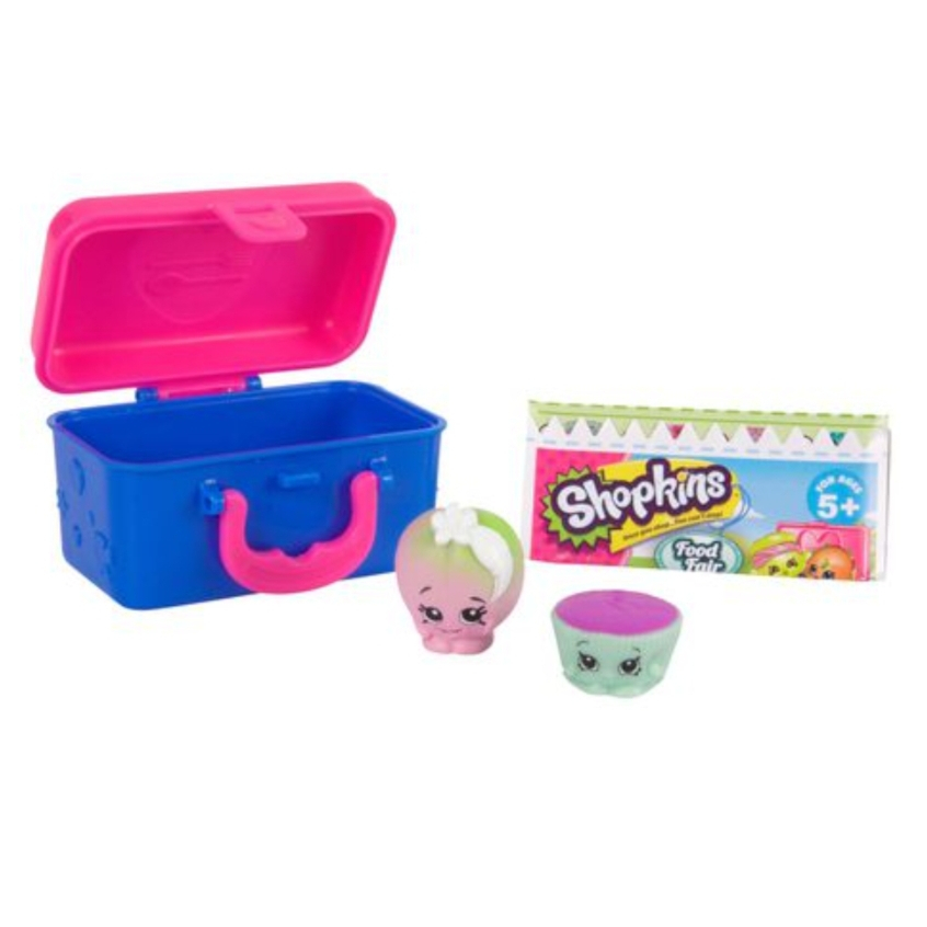Mainan anak Shopkins Ori season food fair lunch box moose blind box mystery  shopkin