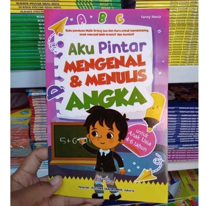 Jual Aku Pintar Mengenal Dan Menulis Angka Untuk Anak PAUD Usia 4-6 ...