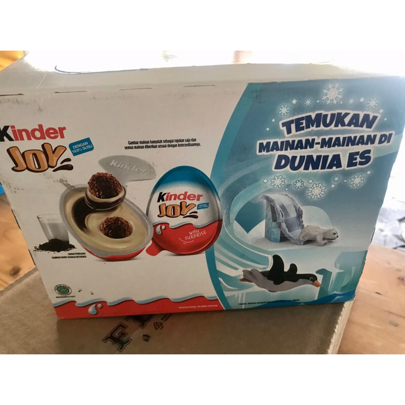 Jual Kinder Joy 1 Box Isi 24 Pcs Shopee Indonesia