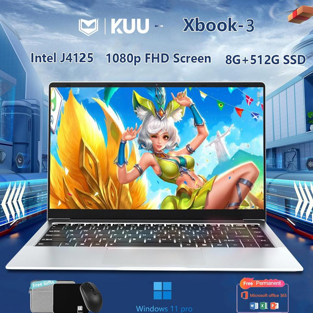 Bon Plan PC portable : le KUU Xbook 3 à 242,95 € chez GearBerry