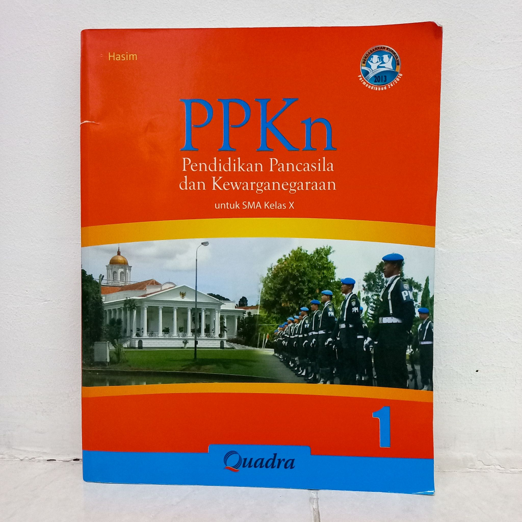 Jual Buku Paket Pelajaran Ppkn Kelas 10 Quadra K13 Cetak Pendidikan Pancasila Dan