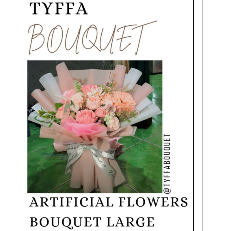 Jual Tyffashop Artificial Flower Bouquet Large Buket Bunga Palsu