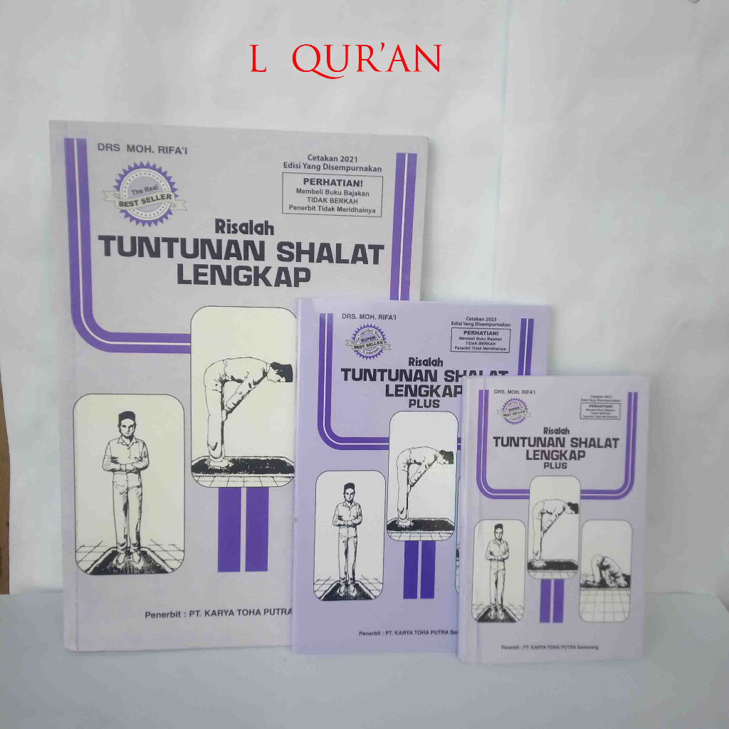 Jual Risalah Tuntunan Sholat Lengkap Ukuran Besar , Sedang Dan Kecil ...