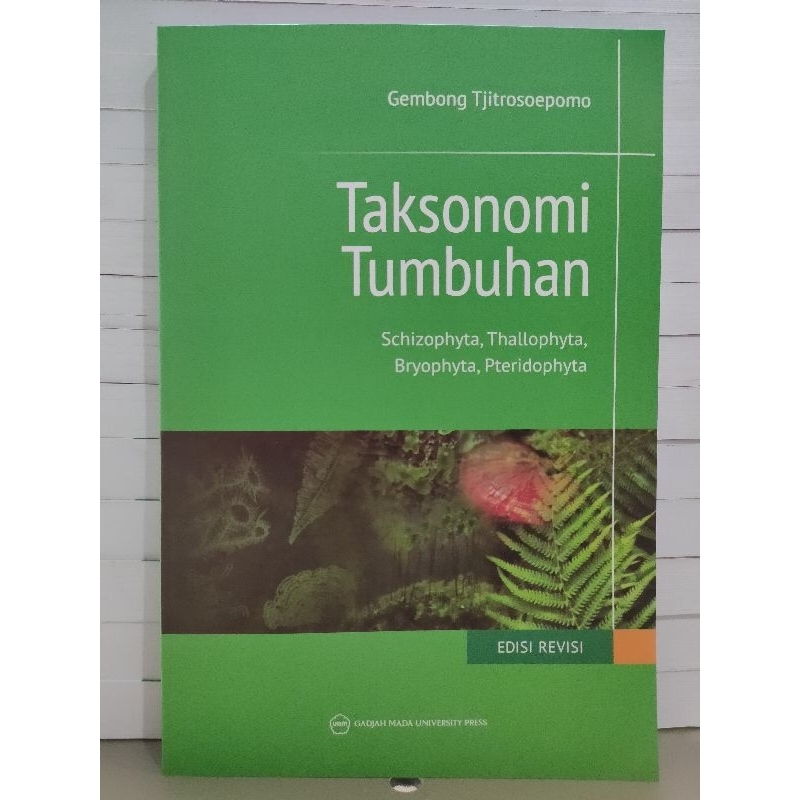 Jual BUKU TAKSONOMI TUMBUHAN GEMBONG TJITROPOEPOMO EDISI REVISI