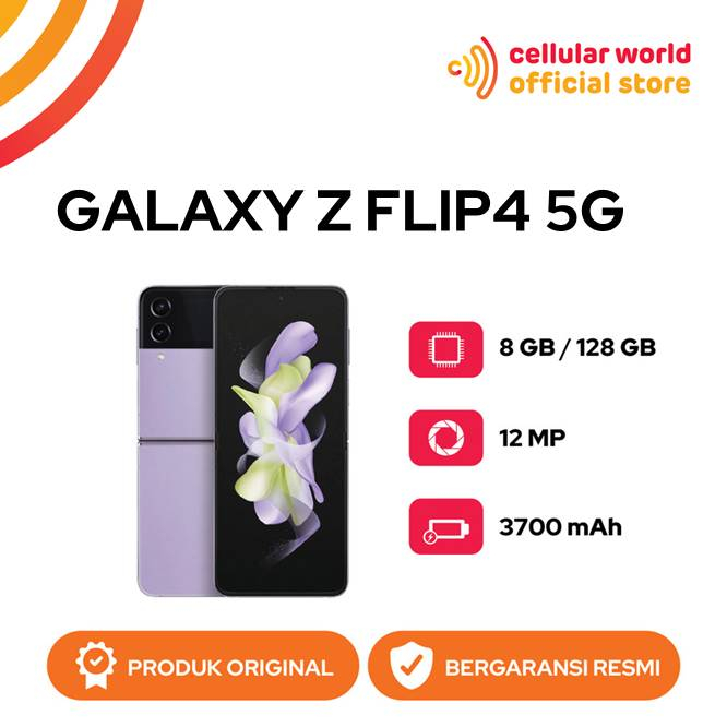 Jual Samsung Galaxy Z Flip4 5G 8/128GB Garansi Resmi Indonesia | Shopee ...